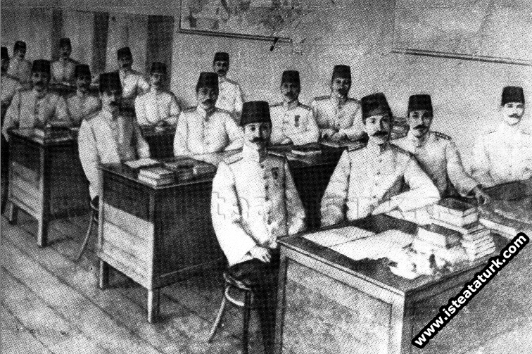 Mustafa Kemal Who Couldn't Awaken at the Military Academy