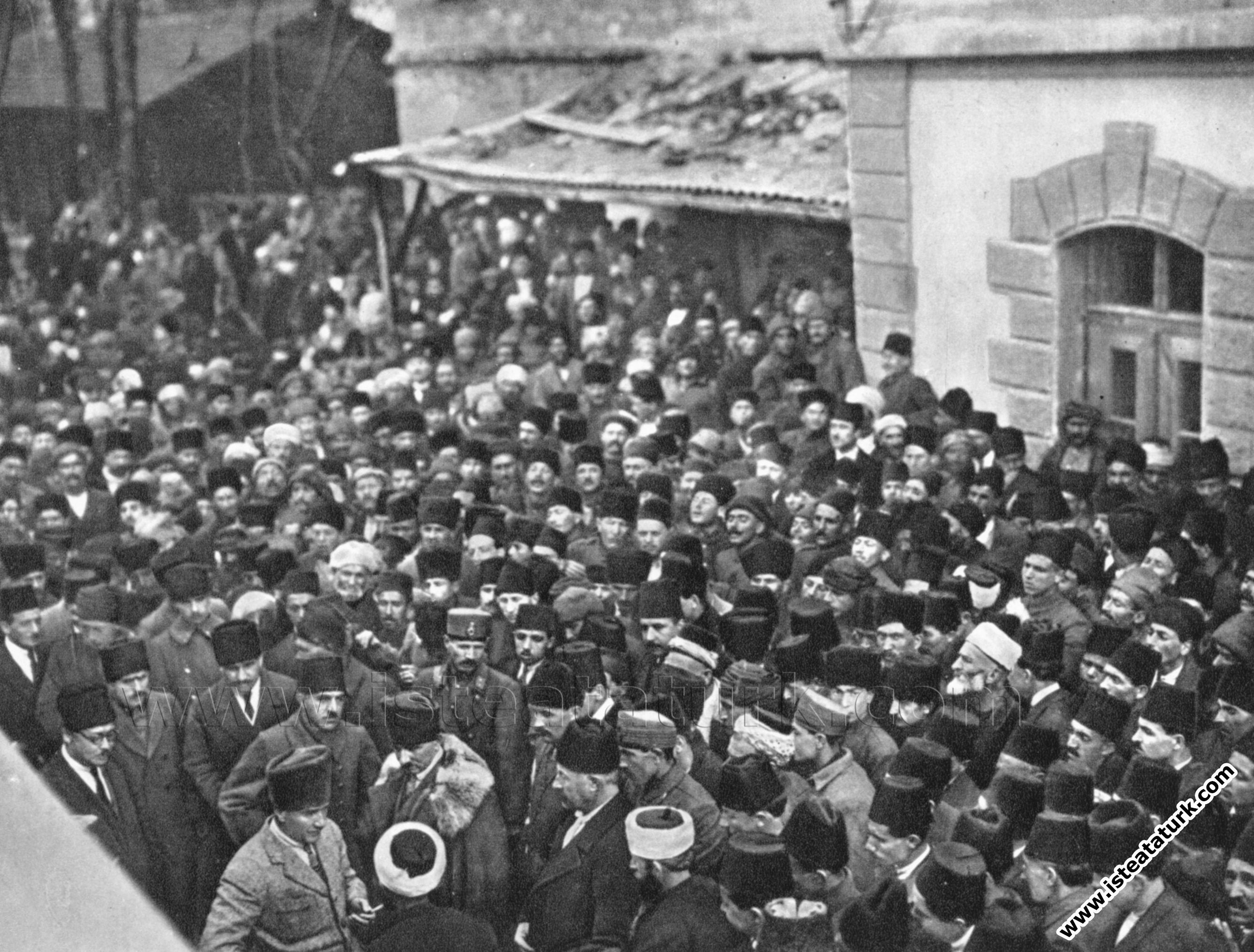 Mustafa Kemal Eskişehir’de. (15.01.1923)