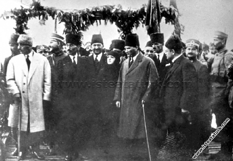Reception in Adana.  (March 15, 1923)