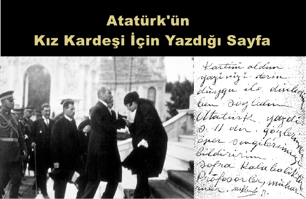 Atatürk's Page Written For His Sister