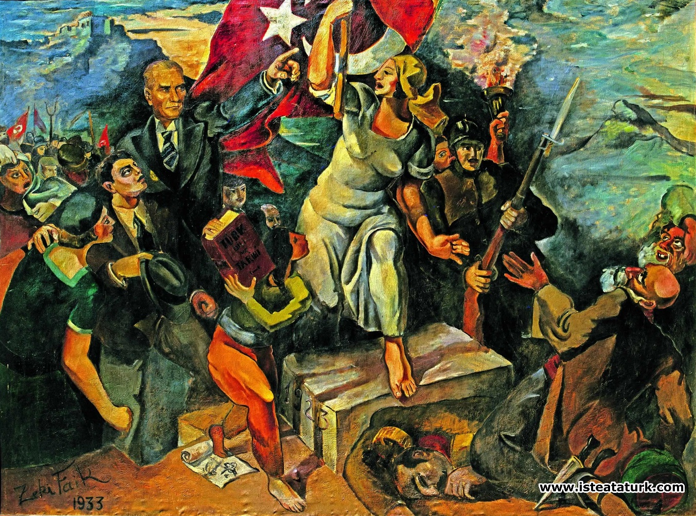 Zeki Faik Izer, On the Road to Revolution, 1933
