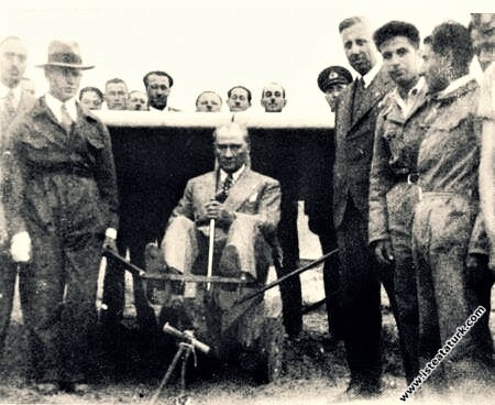 Mustafa Kemal Atatürk Ankara Etimesgut Havaalanı'n...