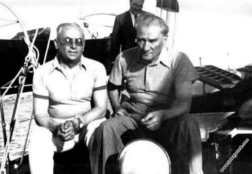 Mustafa Kemal Atatürk Kabotaj Bayramı'nda, Celal B...