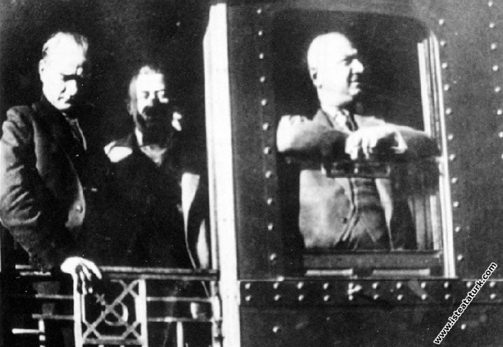 Mustafa Kemal Büyük Yurt Gezisine çıkışı, Ankara'd...