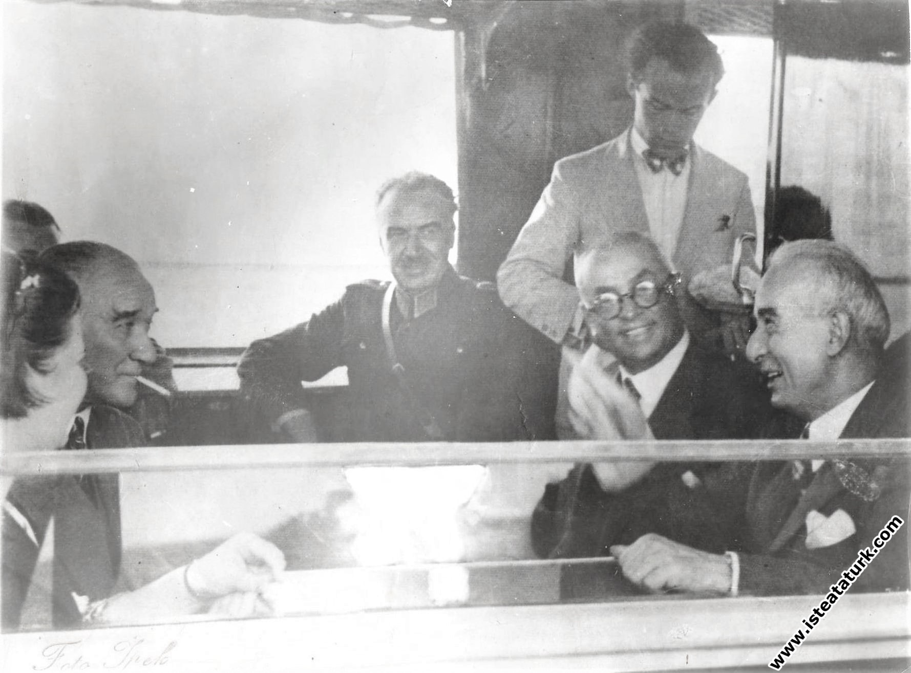 Mustafa Kemal Atatürk, İsmet İnönü, Celal Bayar ve...