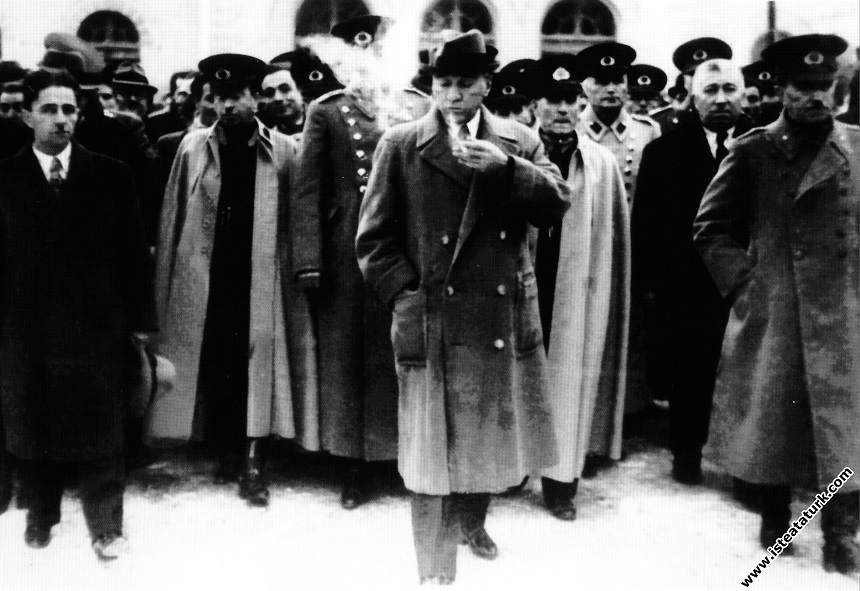 Mustafa Kemal Atatürk'ün Ankara'dan İstanbul'a hareketi. (09.01.1937)