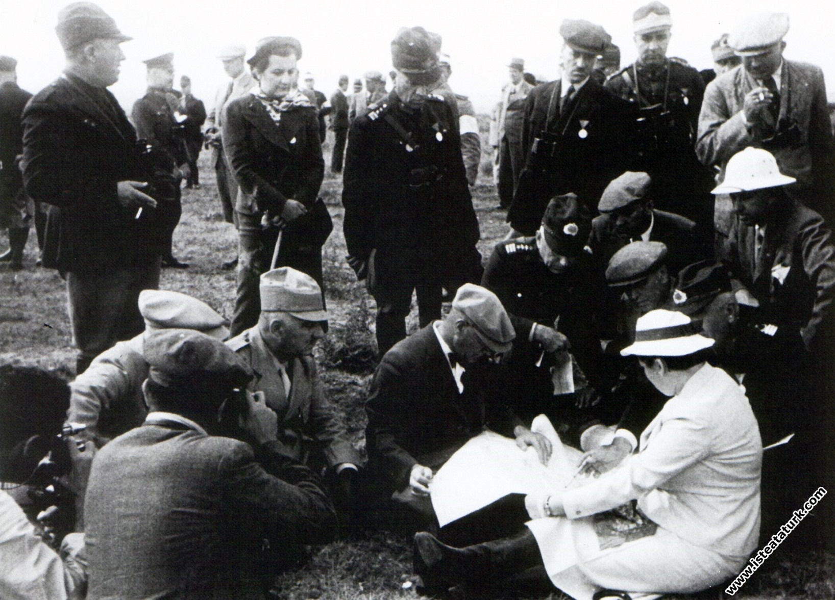 Mustafa Kemal Atatürk Çorlu Çerkezköy yakınlarında...