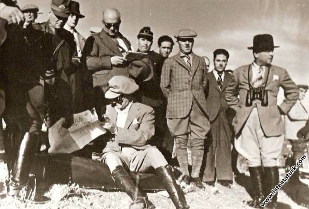 Mustafa Kemal Atatürk Çorlu Çerkezköy yakınlarında...