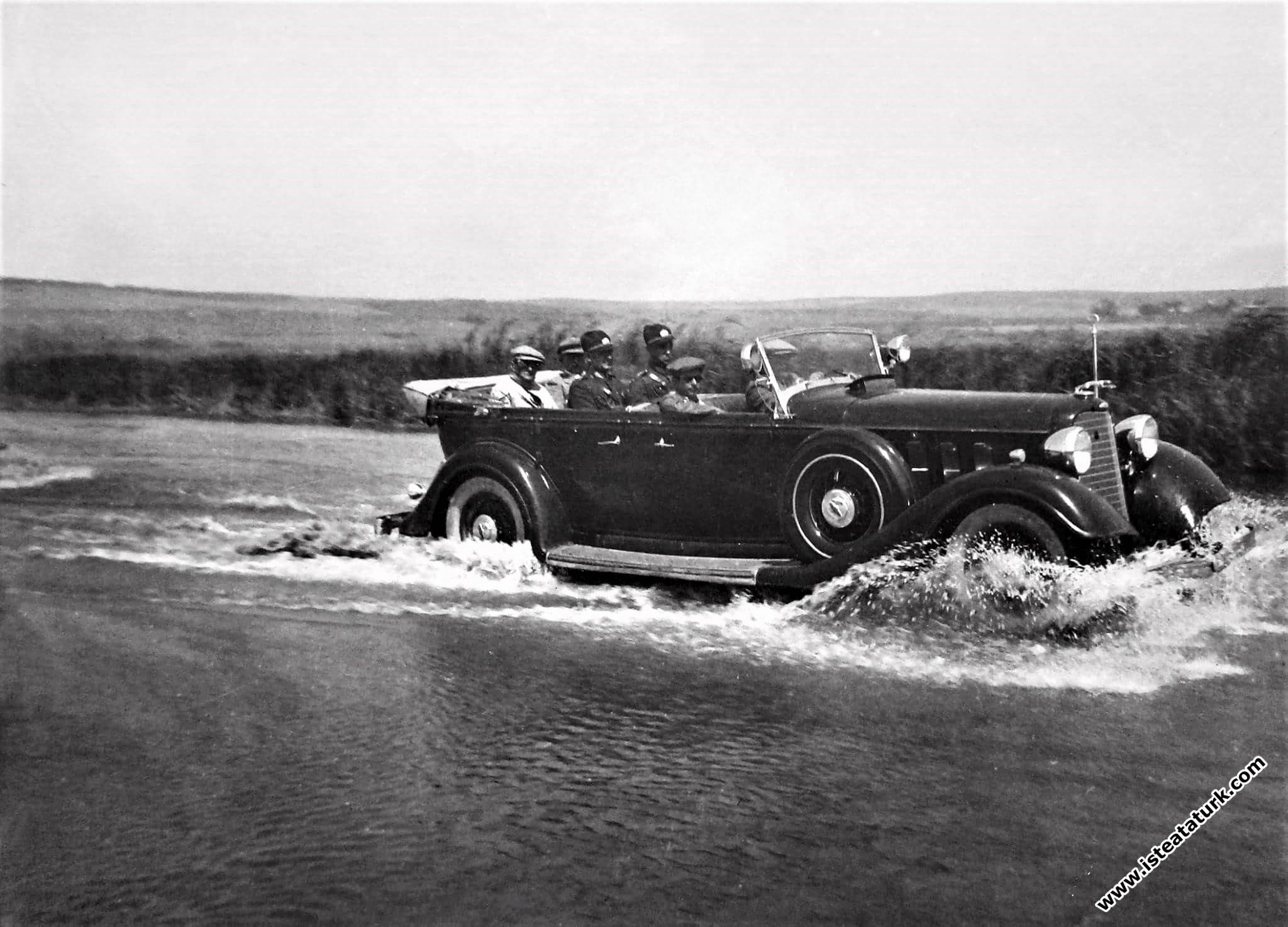 Mustafa Kemal Atatürk Çorlu Çerkezköy yakınlarında...