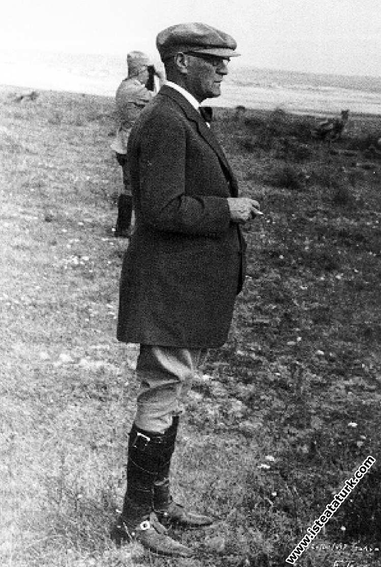 Mustafa Kemal Atatürk Çorlu Çerkezköy yakınlarında...