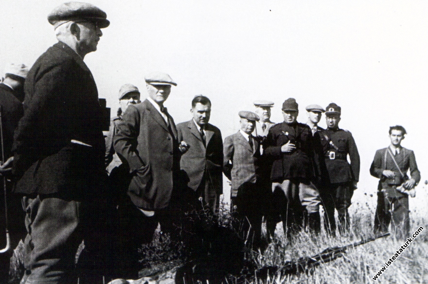 Mustafa Kemal Atatürk Çorlu Çerkezköy yakınlarında...