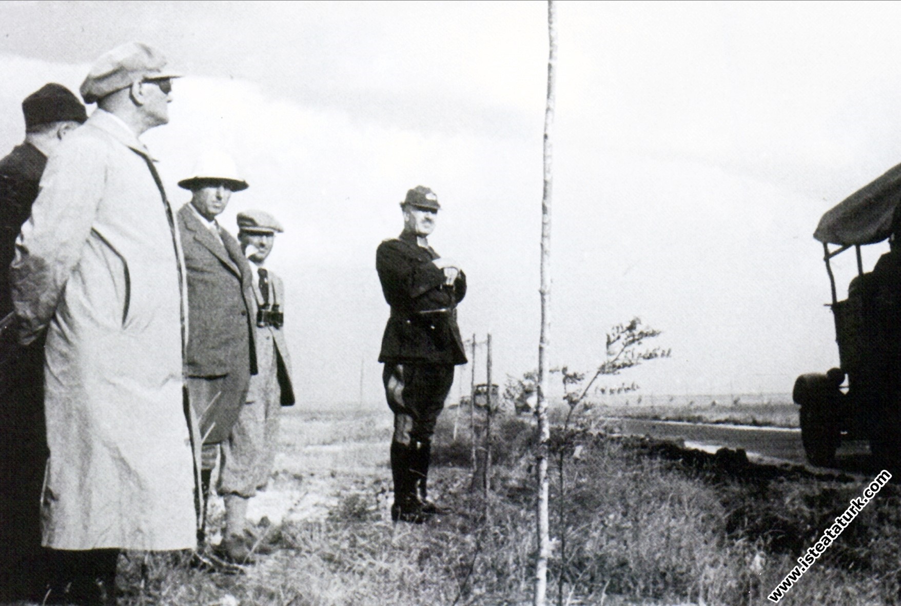 Mustafa Kemal Atatürk Çorlu Çerkezköy yakınlarında...