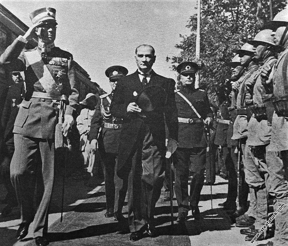 Mustafa Kemal Atatürk'ün İsveç Veliahtı Gustav Ado...