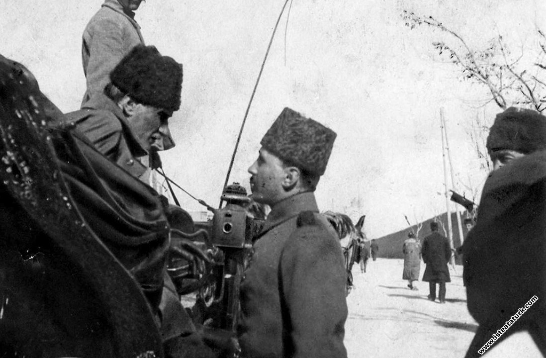 VII. Ordu Komutanı Tümgeneral Mustafa Kemal Şam'da...