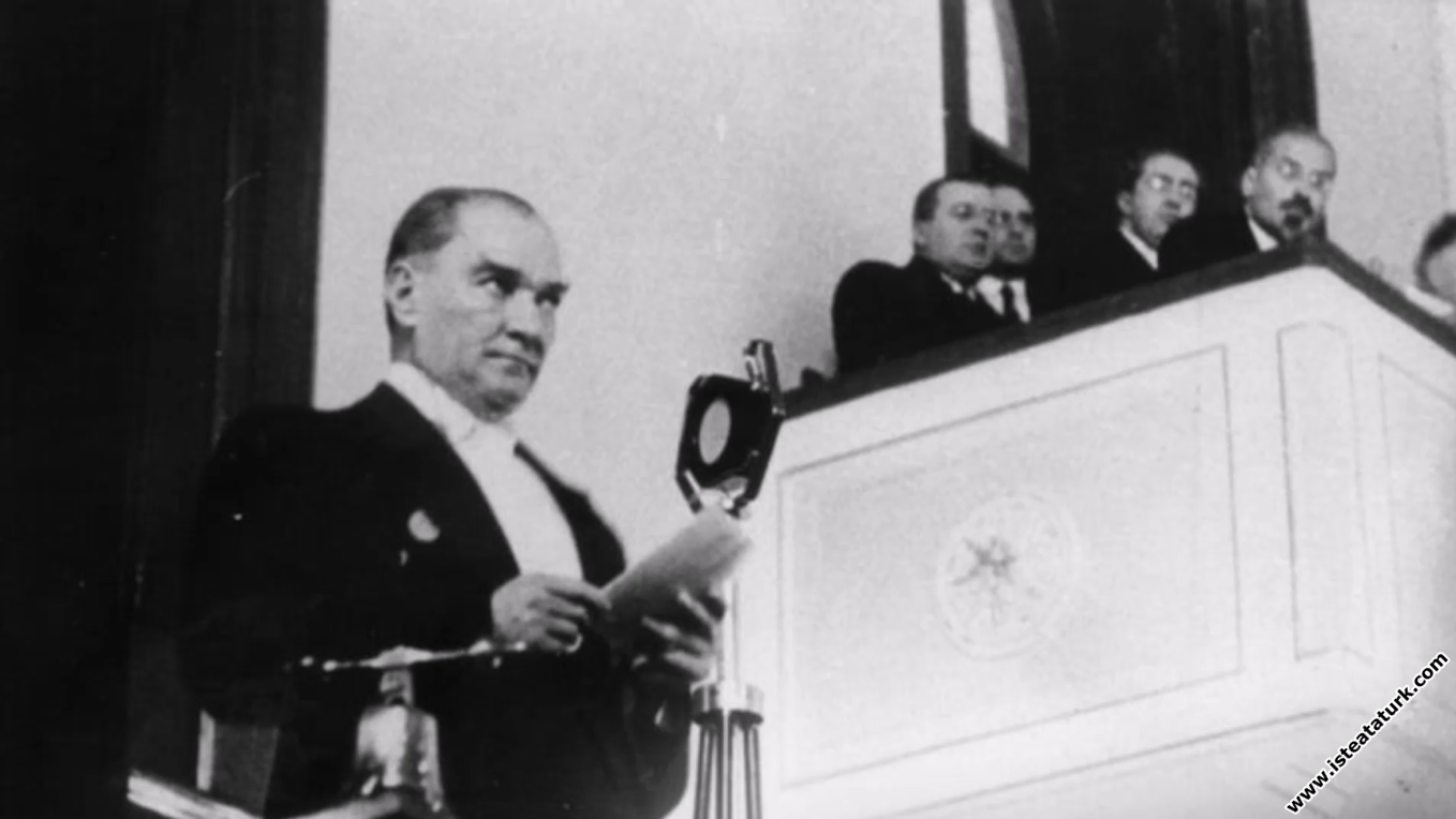 Atatürk's Turkish Grand National Assembly IV. Opening Speech for Term 4th Legislative Year, (01.11.1934)
