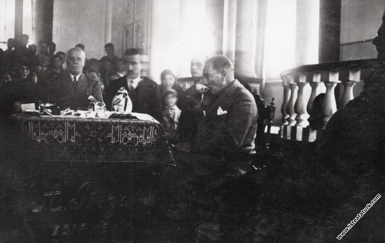 Mustafa Kemal Atatürk'ün  yılında Edirne'yi ziyare...
