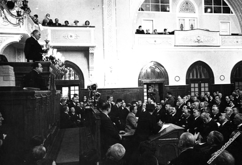 Presidential Oath of Mustafa Kemal Atatürk. (01.03.1935)