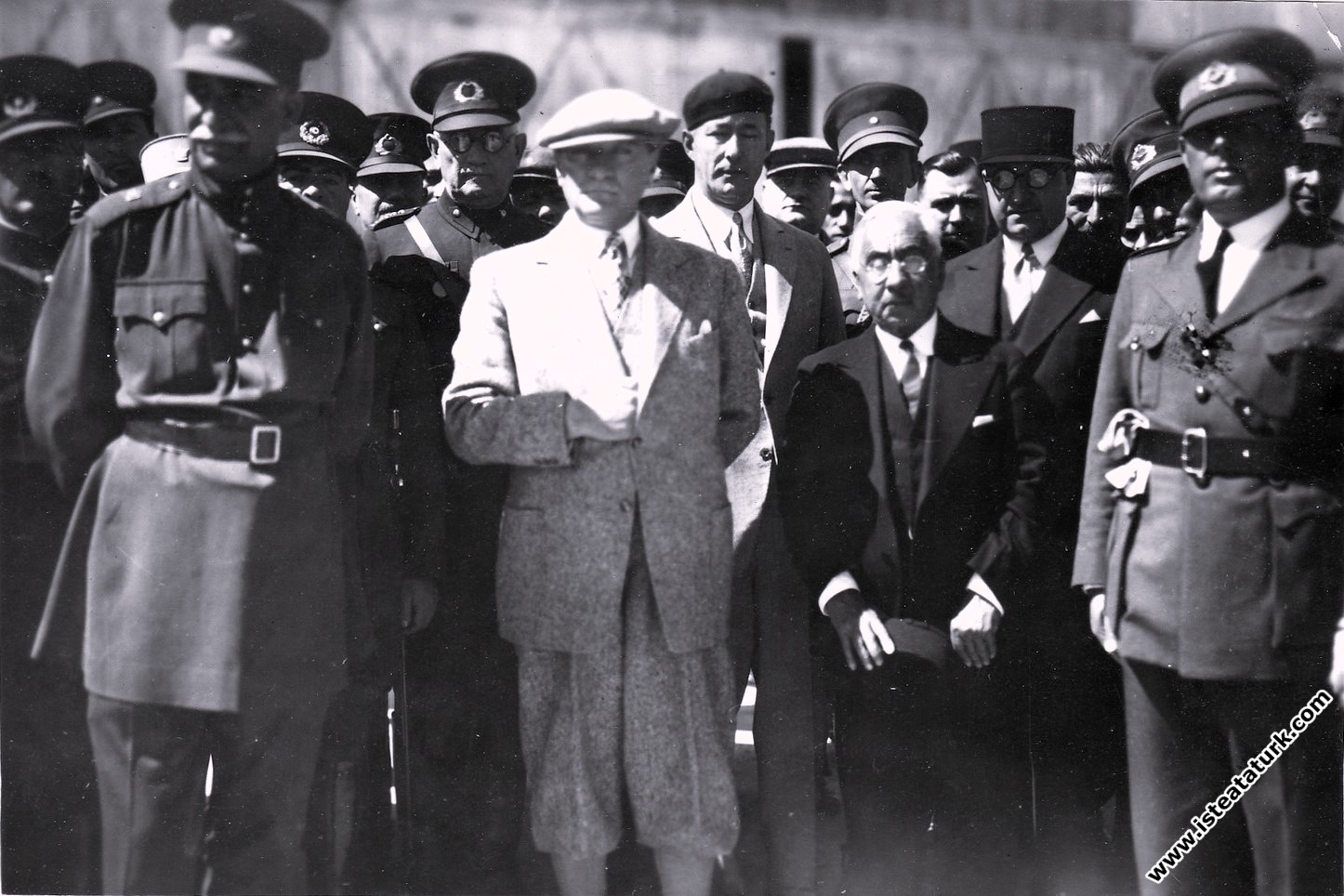 Mustafa Kemal Atatürk and Shah of Iran Reza Pehlev...