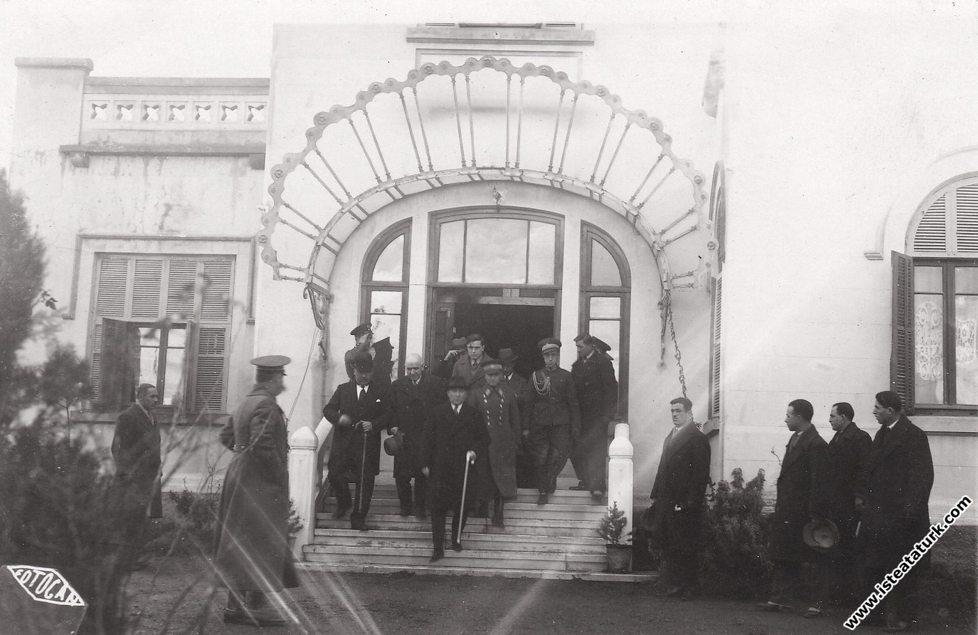 Mustafa Kemal Atatürk Leaving Balıkesir Provincial...